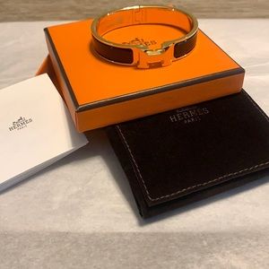 Hermès H Clic Clac Bracelet